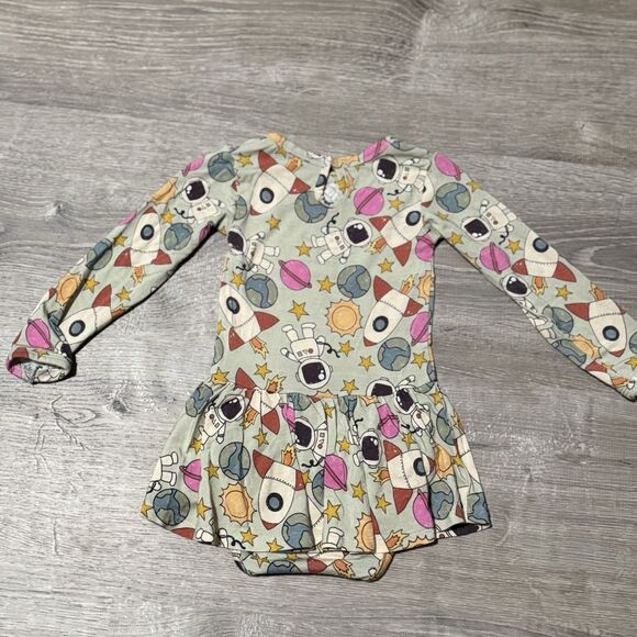 Bums & Roses + Marie Nicole 12–18M Baby Girl Long Sleeve Peplum Bodysuits Bundle - Picture 6 of 7